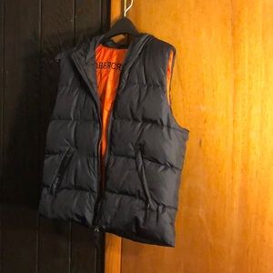 Reversible Hooded vintage Abercrombie Vest